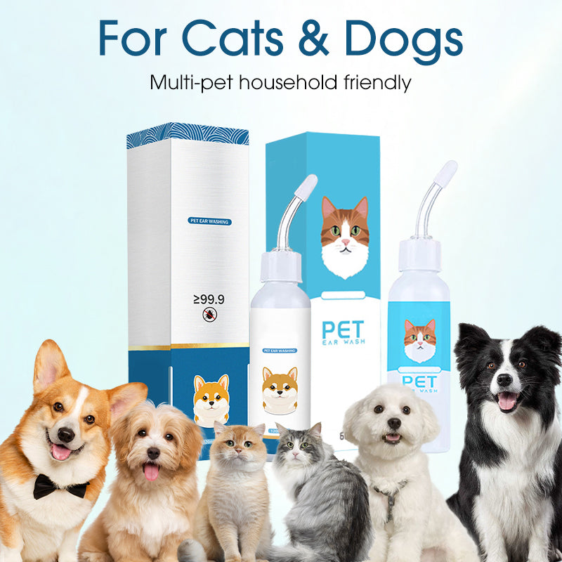 🐶🐱 Tired of Your Pet Scratching & Shaking Their Head? 👂 Soothe Itchy Ears & Keep Them Clean!