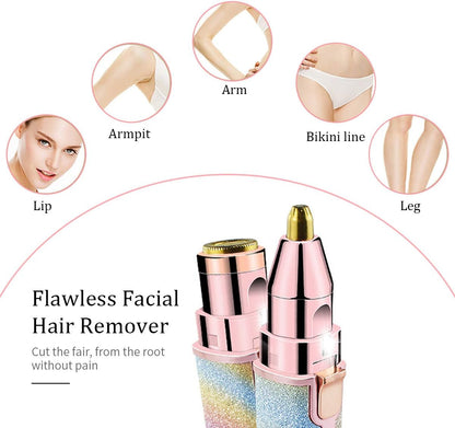 Limited-Time Christmas Sale: 50% OFF✨2-in-1 Eyebrow & Facial Hair Remover