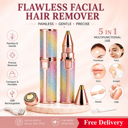 Limited-Time Christmas Sale: 50% OFF✨2-in-1 Eyebrow & Facial Hair Remover