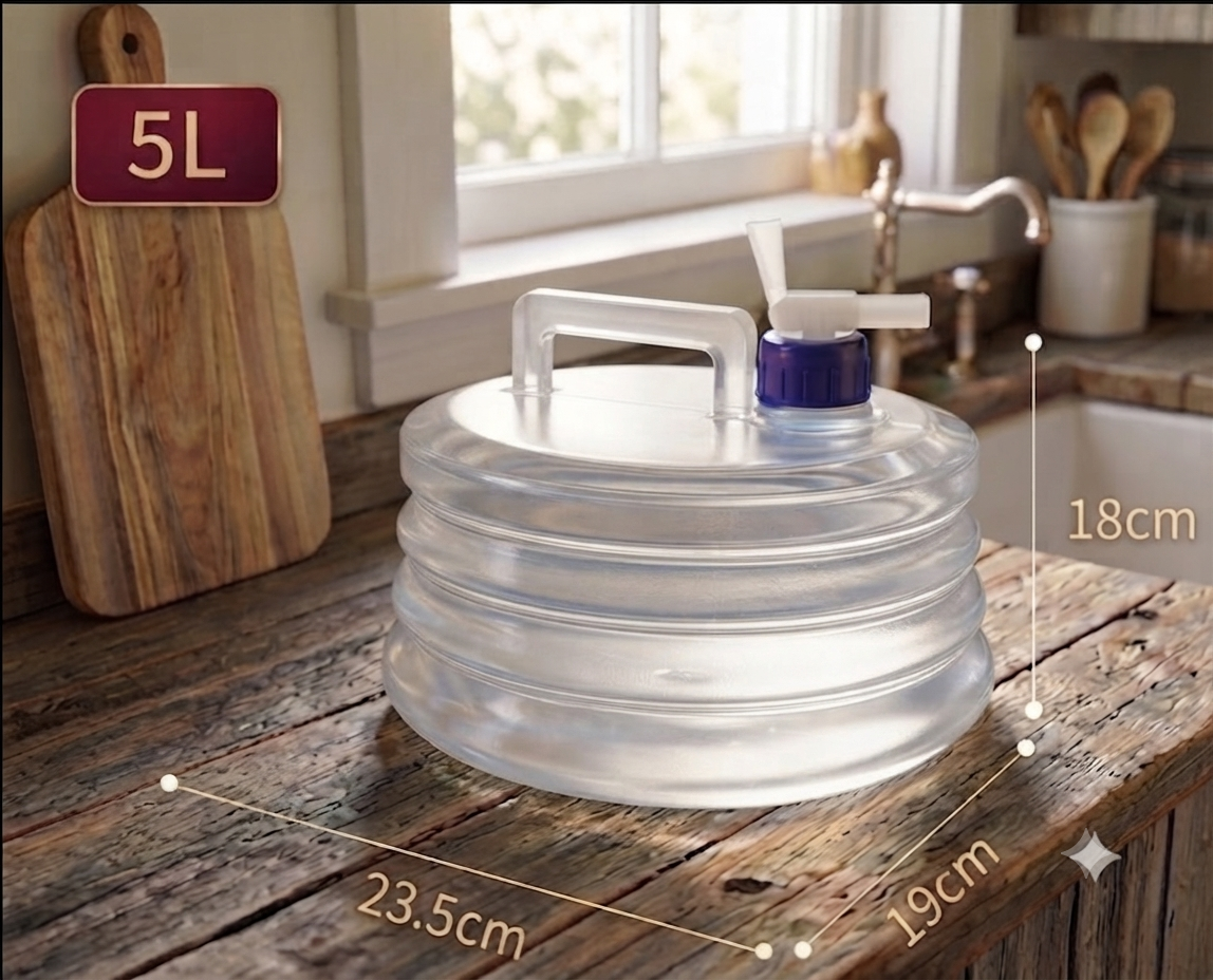 🔥HOT SLAE 49% OFF💧 Collapsible Water Container 🚰 Leakproof with Spigot