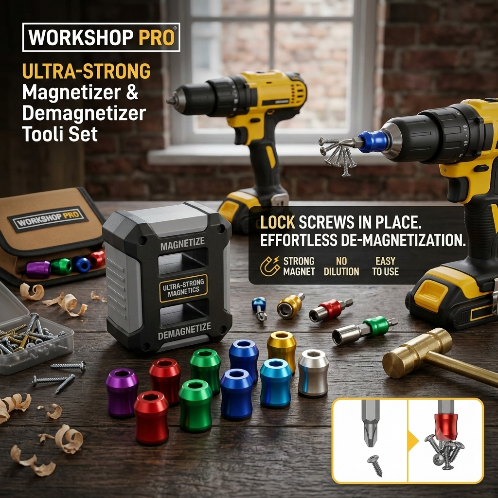 🏆Flash Sale⚡50K+ SOLD🔥Magnetizer and Demagnetizer Tool Set