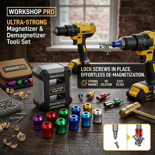 🏆Flash Sale⚡50K+ SOLD🔥Magnetizer and Demagnetizer Tool Set