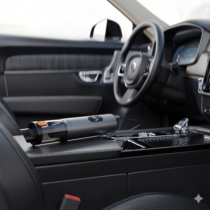 Handheld Brushless Car Vacuum, Wireless 2-in-1 Suction & Blower Dust Cleaner