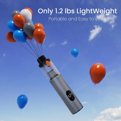 Handheld Brushless Car Vacuum, Wireless 2-in-1 Suction & Blower Dust Cleaner