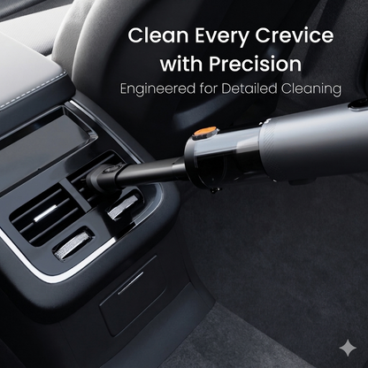 Handheld Brushless Car Vacuum, Wireless 2-in-1 Suction & Blower Dust Cleaner