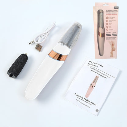🎁2-in-1 rechargeable electric callus remover and portable manicure set—the ideal gift for tackling dead skin and dry, rough patches.💎