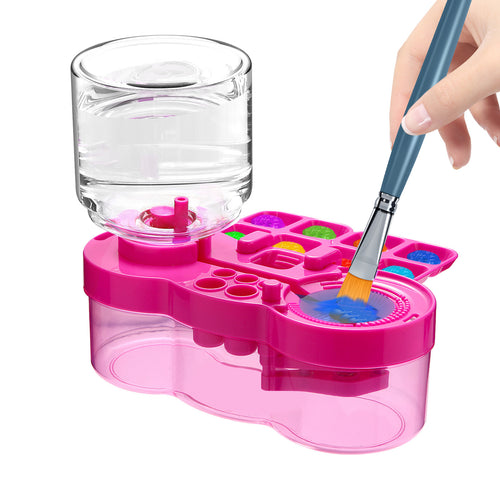 Brush Rinser Watercolor Brush Washer Brush Holder Brush Cleaner Painting Brush Paint Palette Graffiti Painting