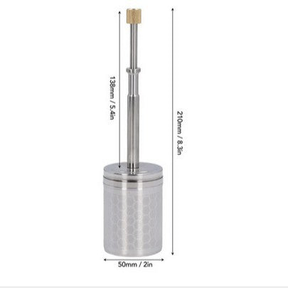 ☕ Press-Style Coffee Filter – Easy Press, Smooth & Fresh Coffee at Home