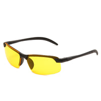 Black frame yellow film