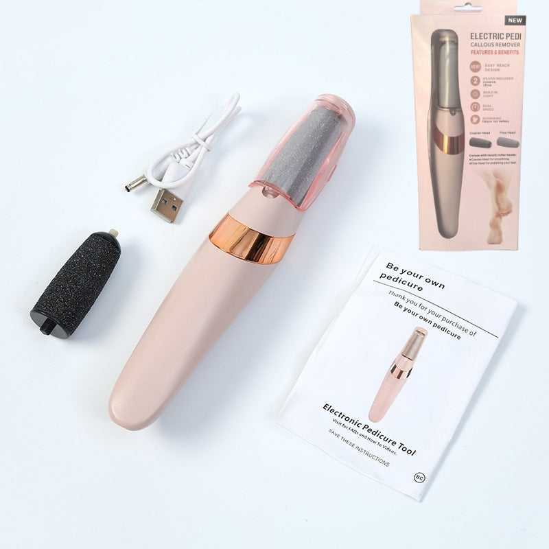🎁2-in-1 rechargeable electric callus remover and portable manicure set—the ideal gift for tackling dead skin and dry, rough patches.💎