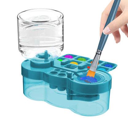 Brush Rinser Watercolor Brush Washer Brush Holder Brush Cleaner Painting Brush Paint Palette Graffiti Painting