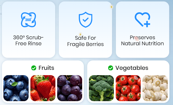 🥳💞50K+ SOLD!🍃 50% OFF!🥦Fruit and Vegetable Washing Machine