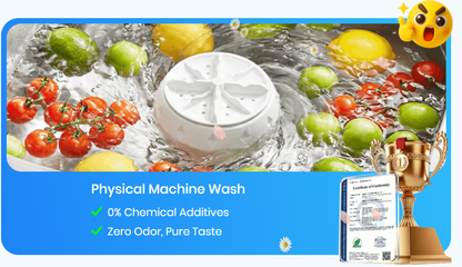 🥳💞50K+ SOLD!🍃 50% OFF!🥦Fruit and Vegetable Washing Machine