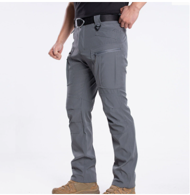 ✨Final Day Sale 50% OFF-Lightweight Waterproof Ripstop Pants With 8 Pockets, Elastic Waistband-Unisex Stretch Fit