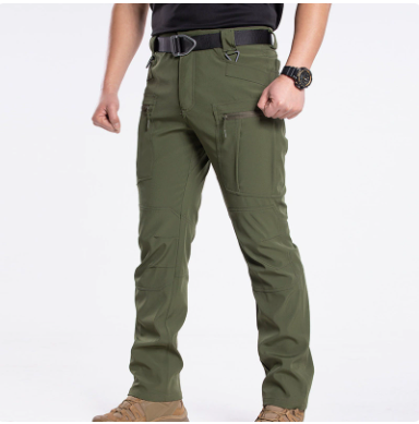 ✨Final Day Sale 50% OFF-Lightweight Waterproof Ripstop Pants With 8 Pockets, Elastic Waistband-Unisex Stretch Fit