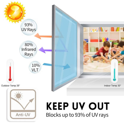 50%OFF🔥☀Privacy Sun Blocking Anti UV Reflective Window Film