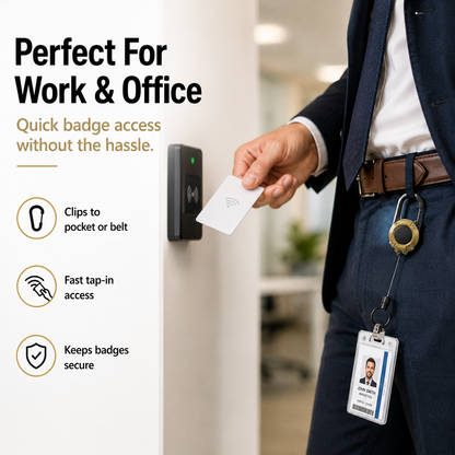 BUY 1 FREE 1✨Heavy‑Duty Retractable Keychain