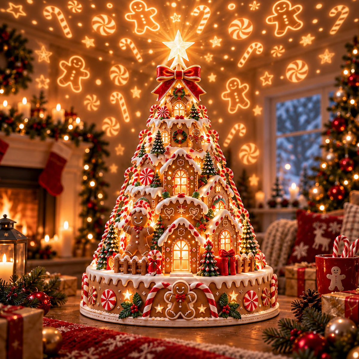 🎄 Tired of Empty, Lifeless Holiday Decor? Transform Any Space Into a Warm Christmas Wonderland with the Christmas Village Lightscape Tree ✨
