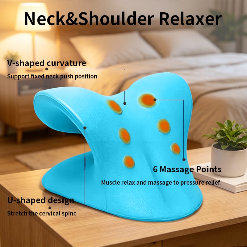 🔥50% OFF🔥Neck Stretcher ,Neck Hump Corrector,Neck and Shoulder Relaxer Cervical Traction Device Pillow
