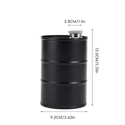 Oil Drum Anti-rust Leak-proof No Odor Portable Wine Storage🛢Food Grade Camping Whisky Flagon Wine Jug Camping Supplies