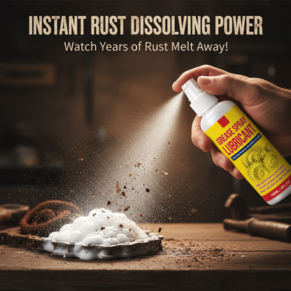 🔧 Tired of Stubborn Rust, Squeaky Hinges & Stuck Metal Parts? 🛠️ Remove Rust, Lubricate Moving Parts & Help Protect Against Future Corrosion with This Powerful Anti-Rust Spray! ✨