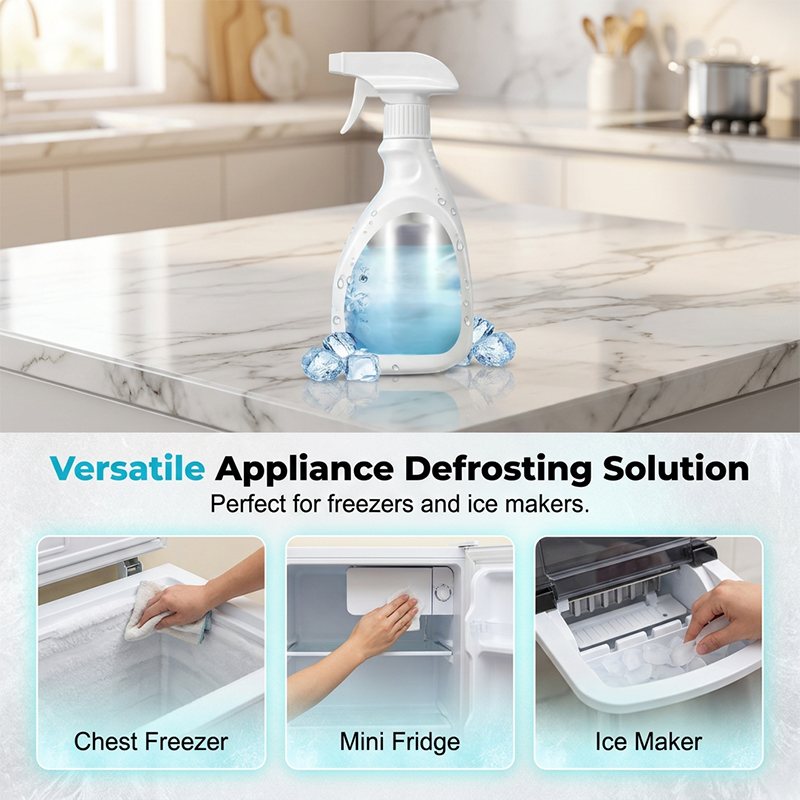 ❄️ Refrigerator De-Icing Cleaning Spray ✨ Quickly Removes Ice Buildup & Keeps Your Fridge Fresh