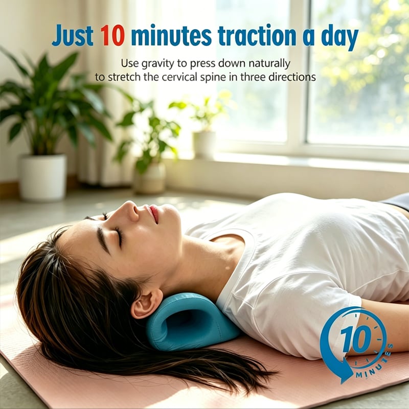 🔥50% OFF🔥Neck Stretcher ,Neck Hump Corrector,Neck and Shoulder Relaxer Cervical Traction Device Pillow