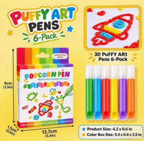 🔥Last Day Promotion 60% OFF 🖍️3D Relief Art Pen – Turn Flat Drawings Into Touchable 3D Art🪄