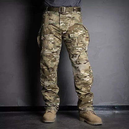 ✨Final Day Sale 50% OFF-Lightweight Waterproof Ripstop Pants With 8 Pockets, Elastic Waistband-Unisex Stretch Fit