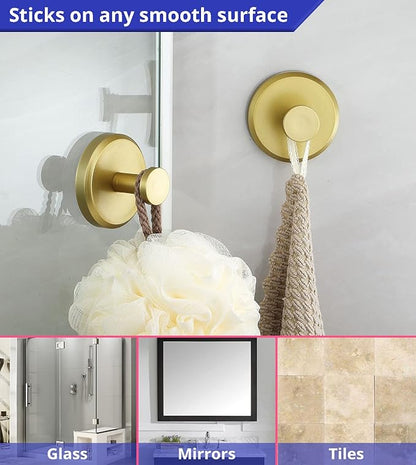 🧲 BUY 2 GET 1 FREE! ⚡ 2026 Upgraded Suction Cup Hooks – 50K+ SOLD! – Heavy Duty Hold, Waterproof & No-Drill Installation 🚪