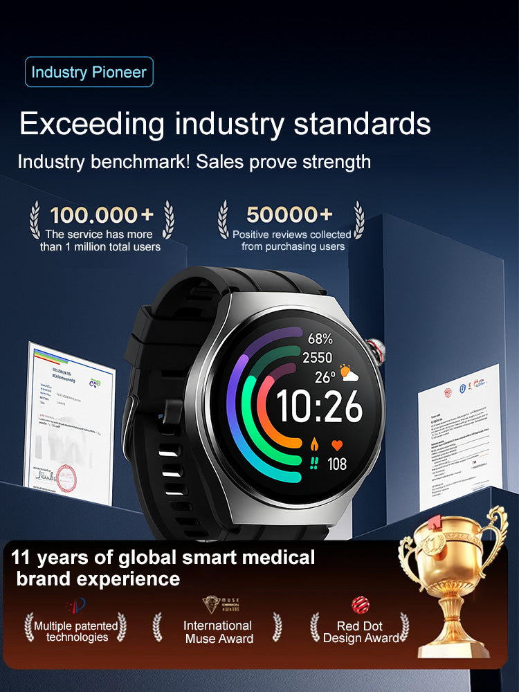 🔥HOT SALE 50% OFF❤️ Flagship Smartwatch for Health Protection, 24/7 Health Data Center🥰