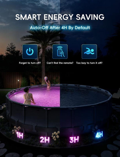 🌟  New Series — Poolside Solar Light for Swimming Pool ✨