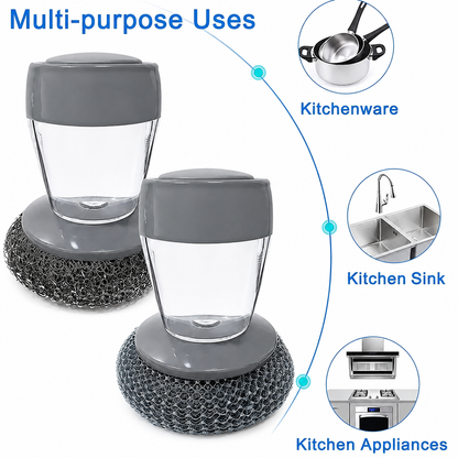 🧽 Stubborn Grease Won’t Come Off? 😩 🔥 Let This Scrubber Do the Hard Work!