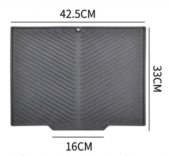 Dish Drying Silicone Drain Mat