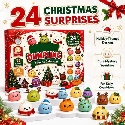 🧡2026 Christmas Mini Slow-Rising Toy Advent Calendar – Holiday Gift🎁
