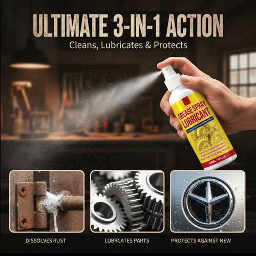 🔧 Tired of Stubborn Rust, Squeaky Hinges & Stuck Metal Parts? 🛠️ Remove Rust, Lubricate Moving Parts & Help Protect Against Future Corrosion with This Powerful Anti-Rust Spray! ✨
