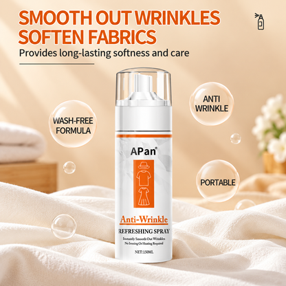 ✨ Instant Wrinkle Release Spray – Smooth Clothes Without Ironing