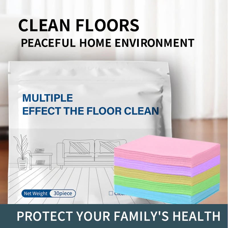🔥70% OFF💦100-Pieces Multi-Effect Floor Cleaning Sheets