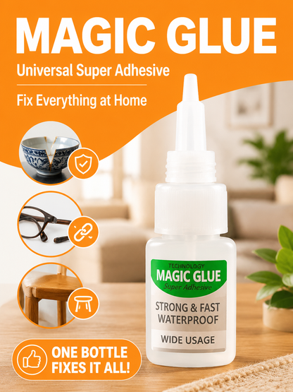 ✨ Limited Time 30% OFF💥One drop, ultra-strong hold — this all-purpose oil-based glue fixes 99% of household repairs fast. Works on almost any material and bonds in seconds.