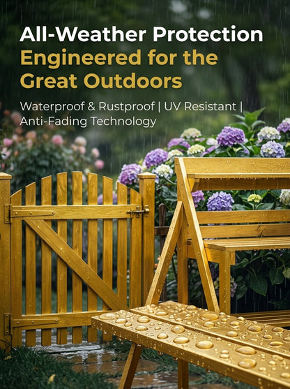 💥BUY 1 FREE 1🔥Water-Based Weather-Resistant Gold Paint