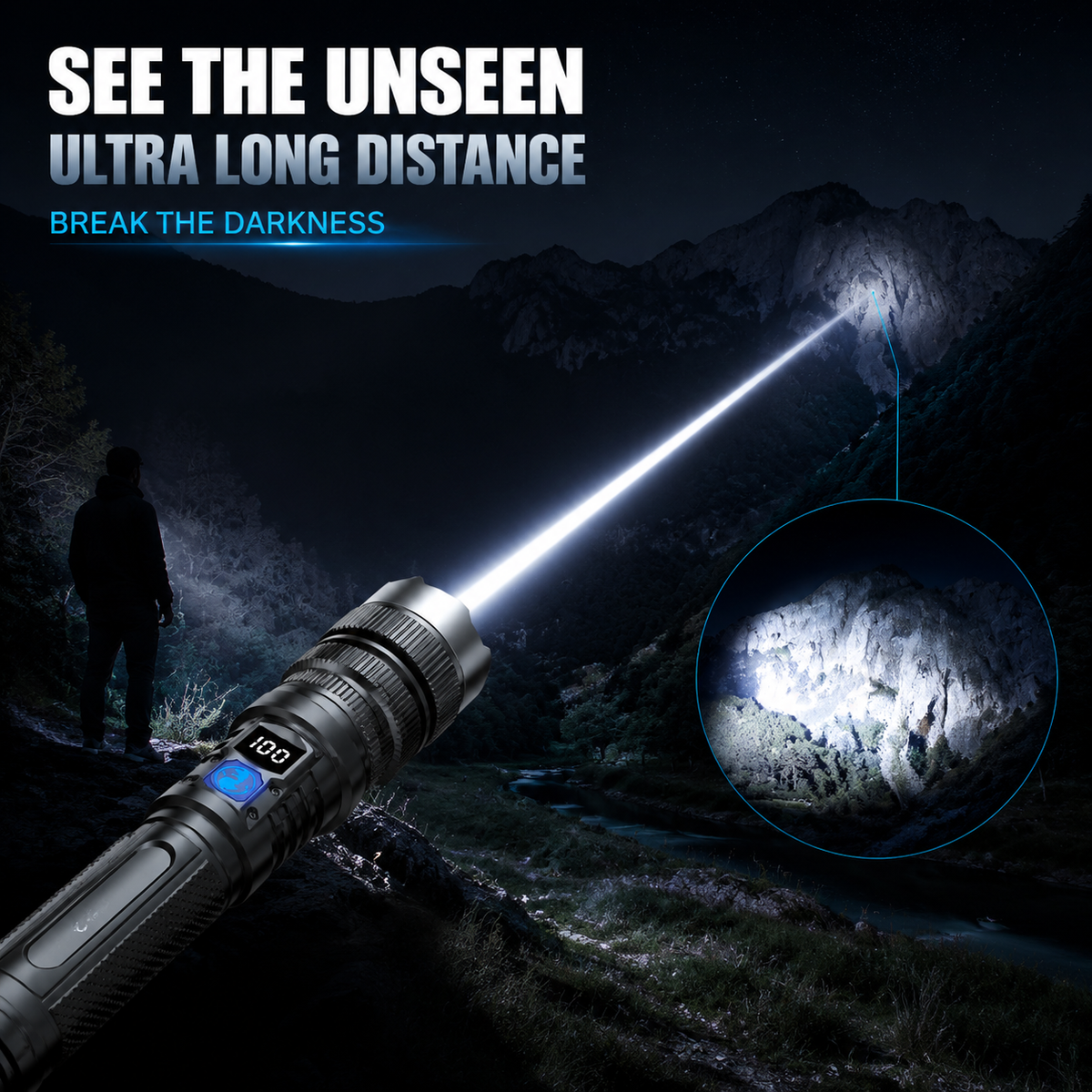 🌙😩 TIRED OF WEAK FLASHLIGHTS THAT BARELY LIGHT THE WAY? 🔦 ⚡ SWITCH TO HIGH-POWER ILLUMINATION & SEE MORE CLEARLY WHEN IT MATTERS!