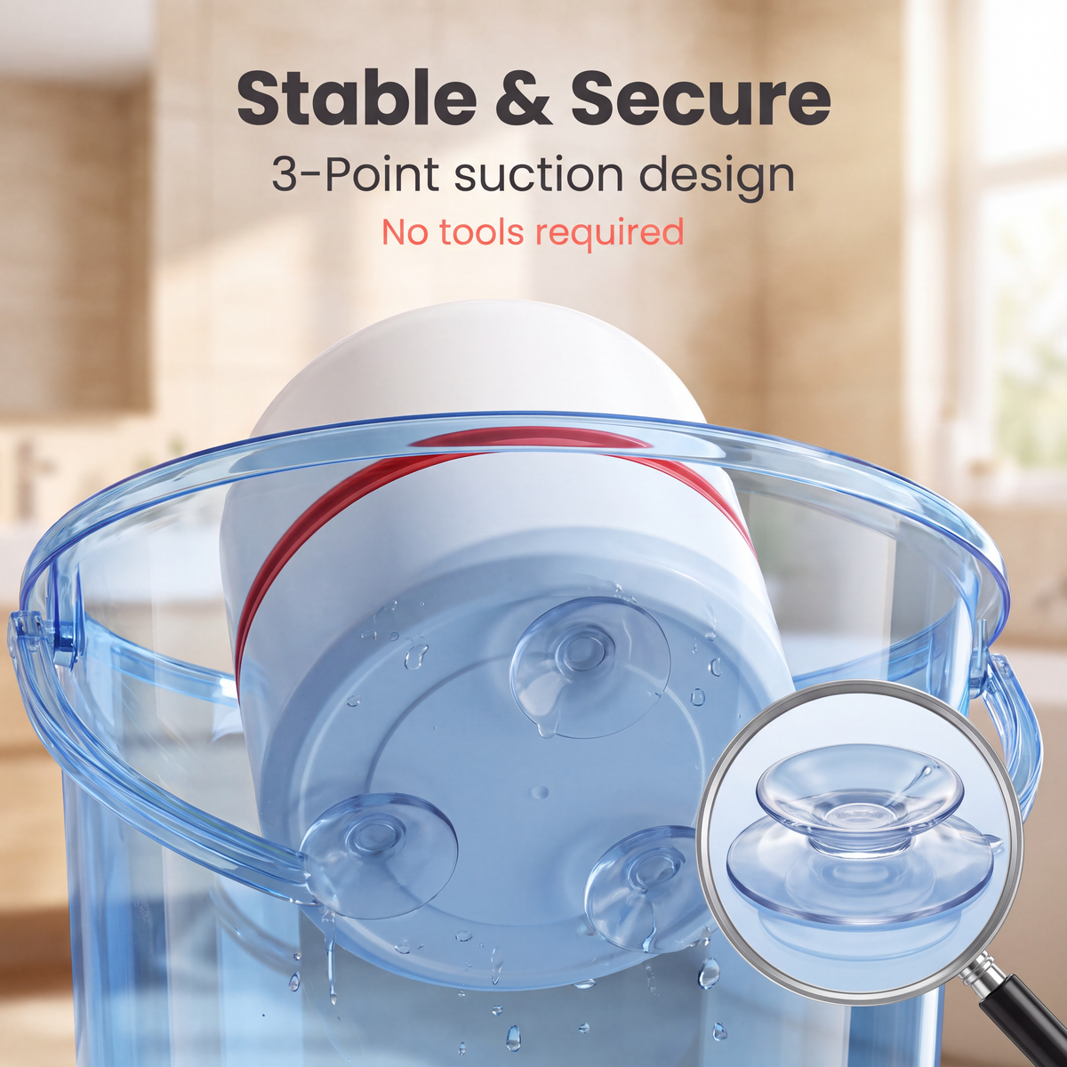 😩 TIRED OF RUNNING A FULL WASHER FOR JUST A FEW CLOTHES? 🧺 🌀 TURN ANY BASIN INTO A QUICK WASH STATION—WASH SMALL LOADS WITH LESS TIME & EFFORT! ✨