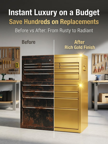 💥BUY 1 FREE 1🔥Water-Based Weather-Resistant Gold Paint