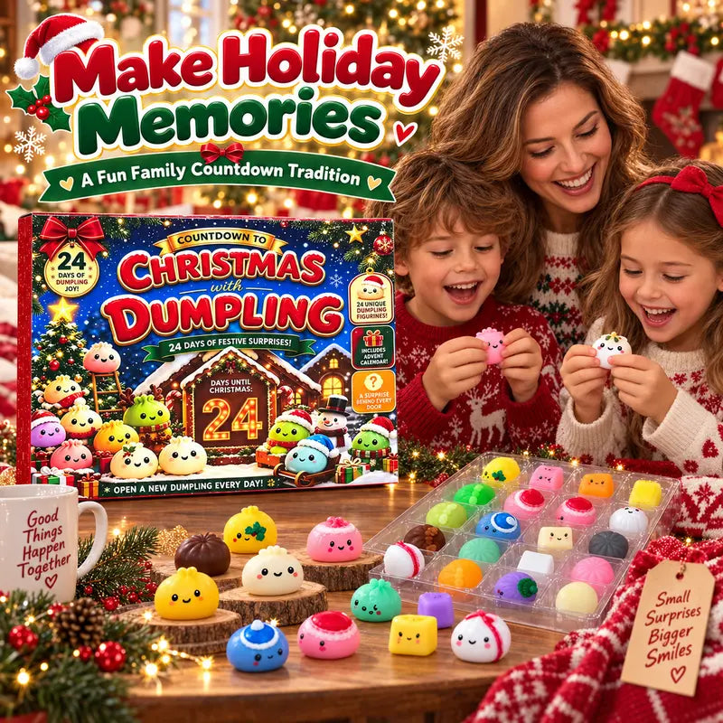 🧡2026 Christmas Mini Slow-Rising Toy Advent Calendar – Holiday Gift🎁