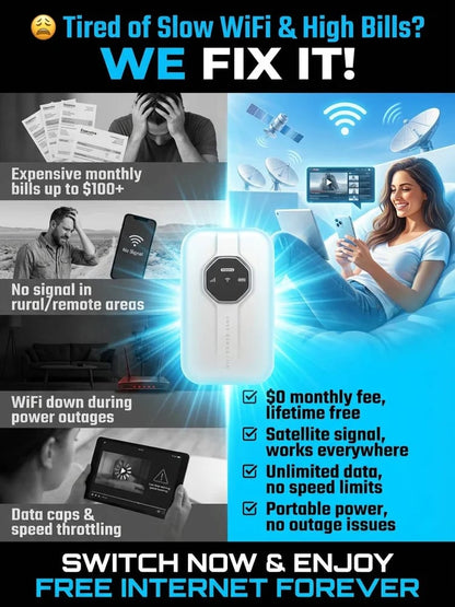 🔥Year-End Sale-[Global Coverage] Boundless Portable Wi-Fi– 🛜
