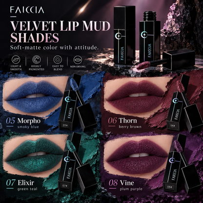 Two Finishes. Eight Shades. Endless Lip Looks.