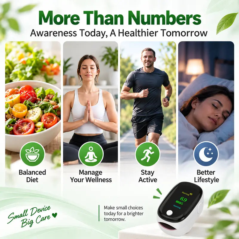 💎(Fewer than 50 left!!!)Non-Invasive Fingerstick Blood Glucose Meter—Results in 5 Seconds.🎁