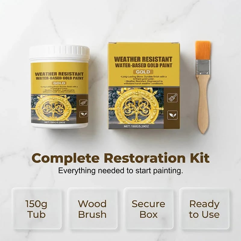 🥳2026 HOT SALE🥳💞Water Based Gold Paint