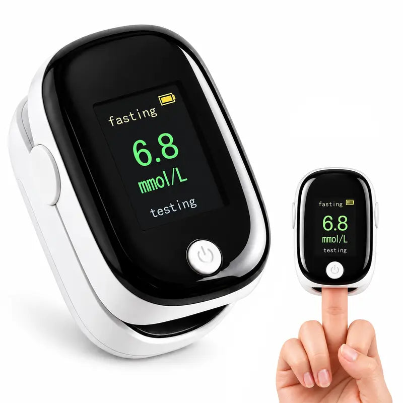 💎(Fewer than 50 left!!!)Non-Invasive Fingerstick Blood Glucose Meter—Results in 5 Seconds.🎁
