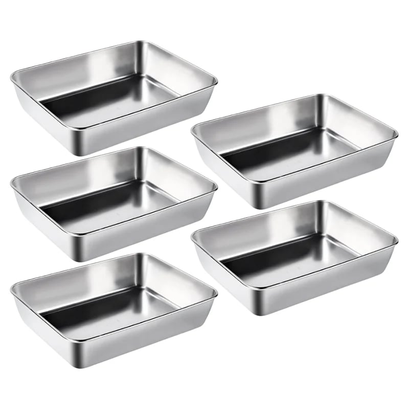 🍳 Every Kitchen Needs This Stainless Steel Tray – Now 50% OFF!